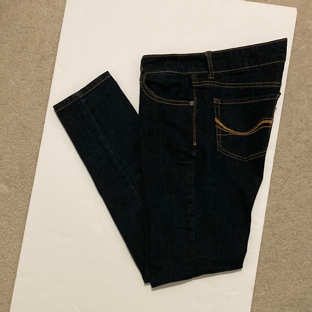 SO dark blue Jeans 11 regular skinny 76% cotton 23% polyester 1% spandex